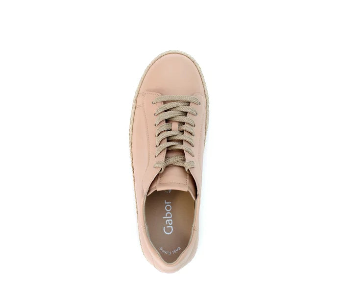 Gabor Sneaker with Jute Trim  63.270.20