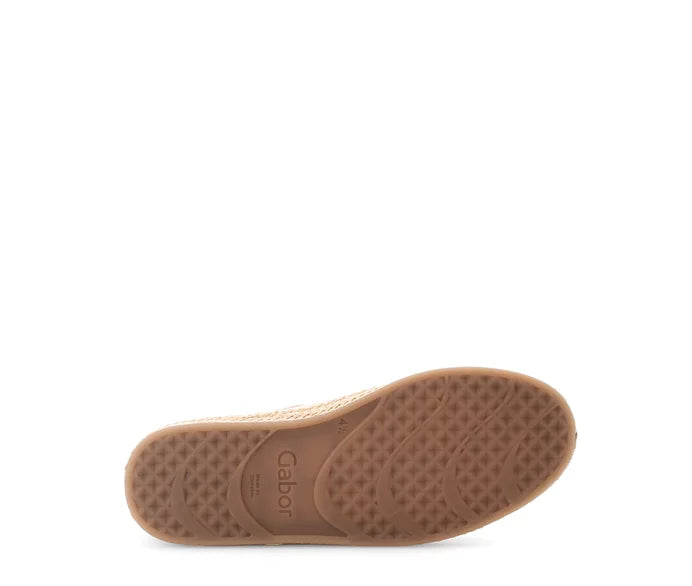 Gabor Sneaker with Jute Trim  63.270.20