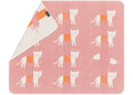 Fussenegger Juwel Baby Blanket  73426779  Cats Allover - Red