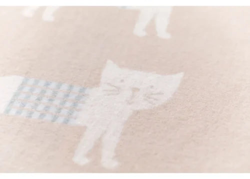 Fussenegger Juwel Baby Blanket  73428079  Cats Allover - Ecru