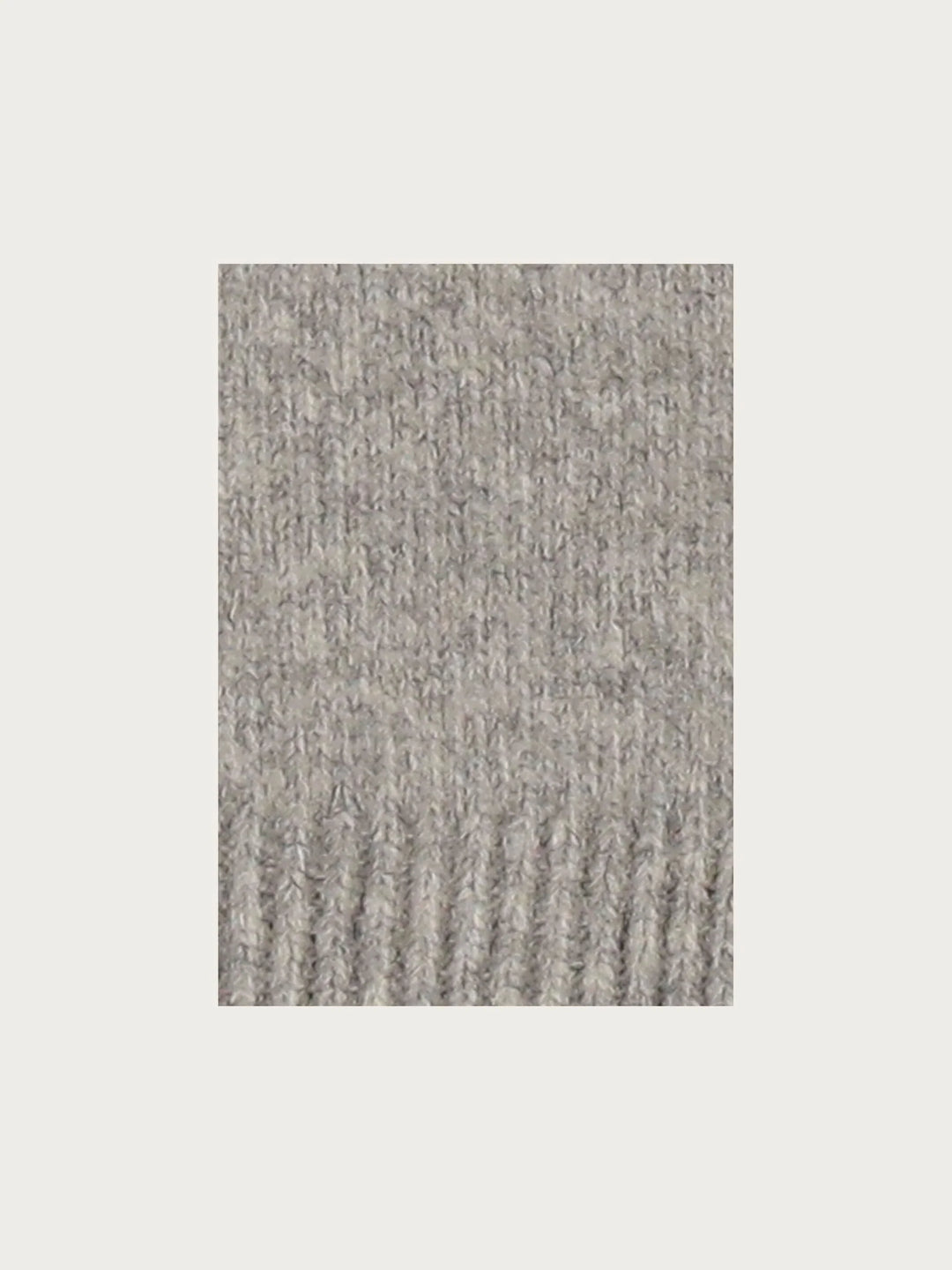 Fraas Knitted Gloves in Wool Blend  667088-910  Silver