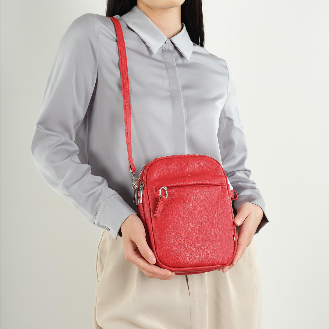Colab Nicky Crossbody  7407T  Cherry Red