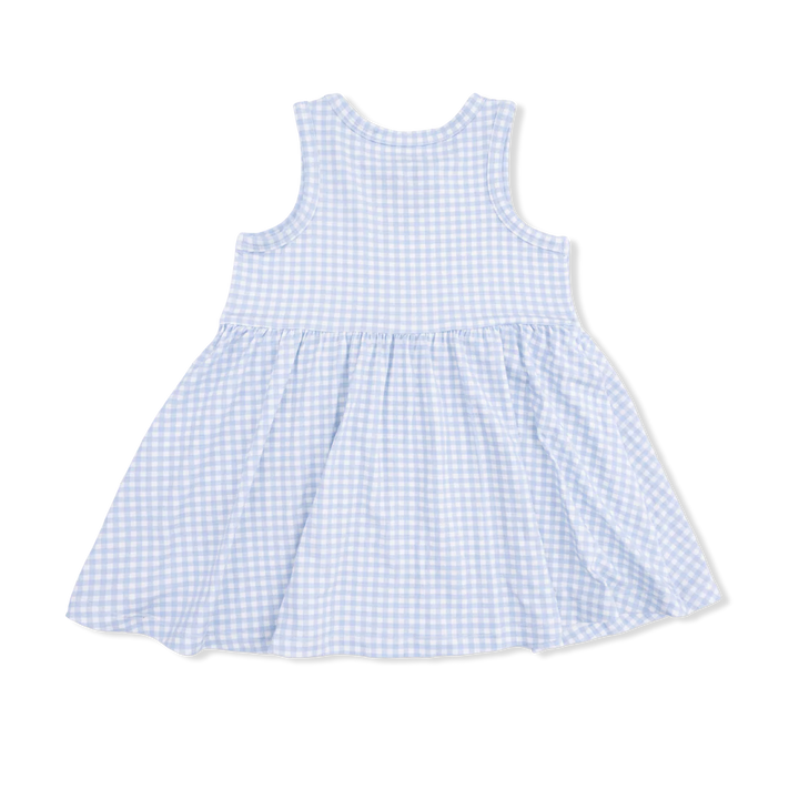 Angel Dear Baby Girl Tank Dress & Bloomer   743-S26-CFA   Mini Gingham Niagara Mist