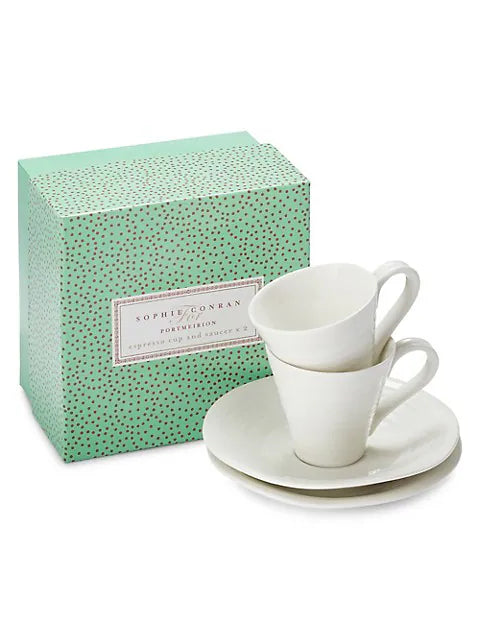 Sophie Conran Espresso Cup & Saucer Set/2