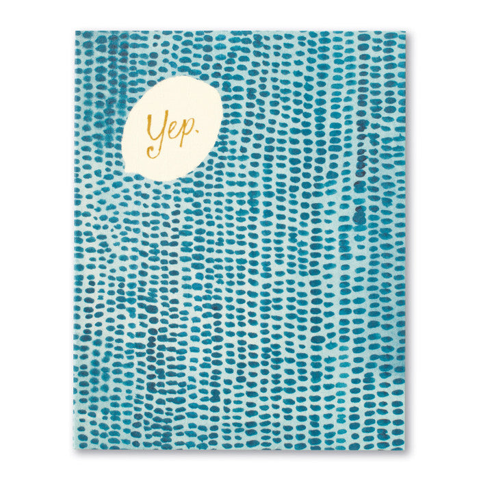 Anniversary Card - Yep.*
