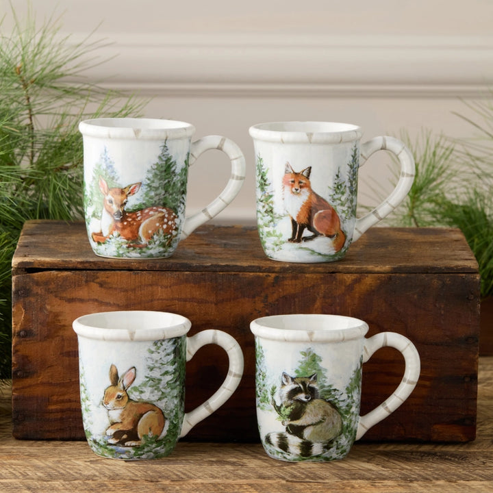 Certified International Winter Cabin Mug 44837