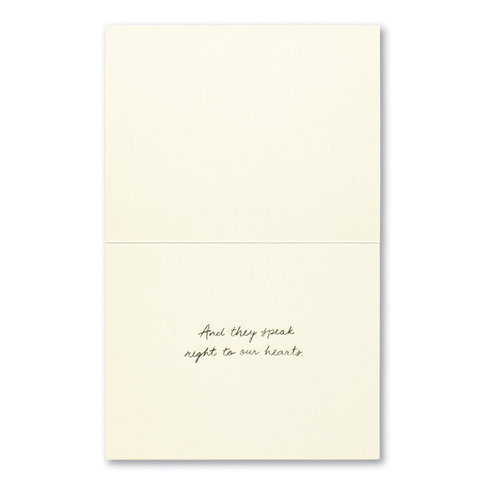 Pet Sympathy Card - Some relationships are too big . . .*