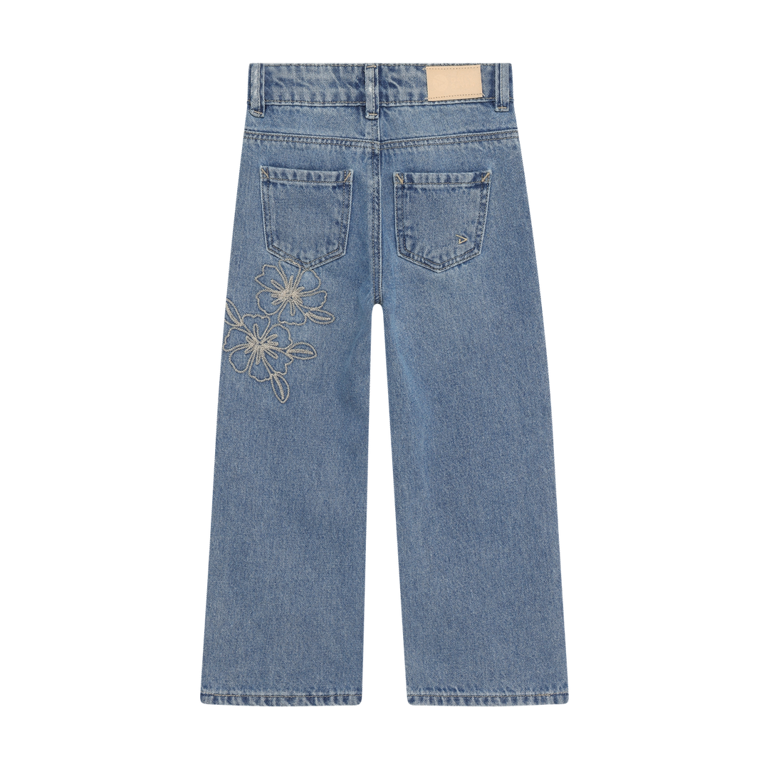 Daily Seven Girls Denim With Floral Detail   930489-7770
