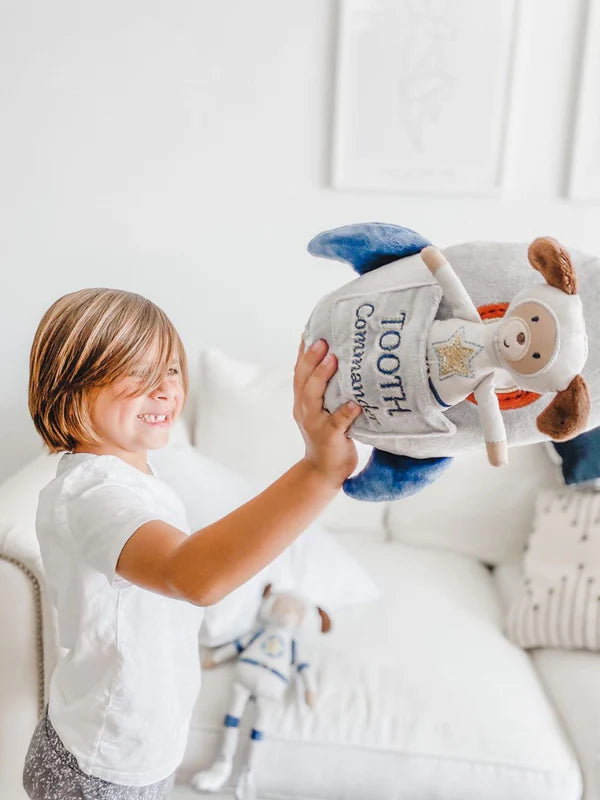Mon Ami Tooth Commander Spaceship Pillow and Doll Set  55367