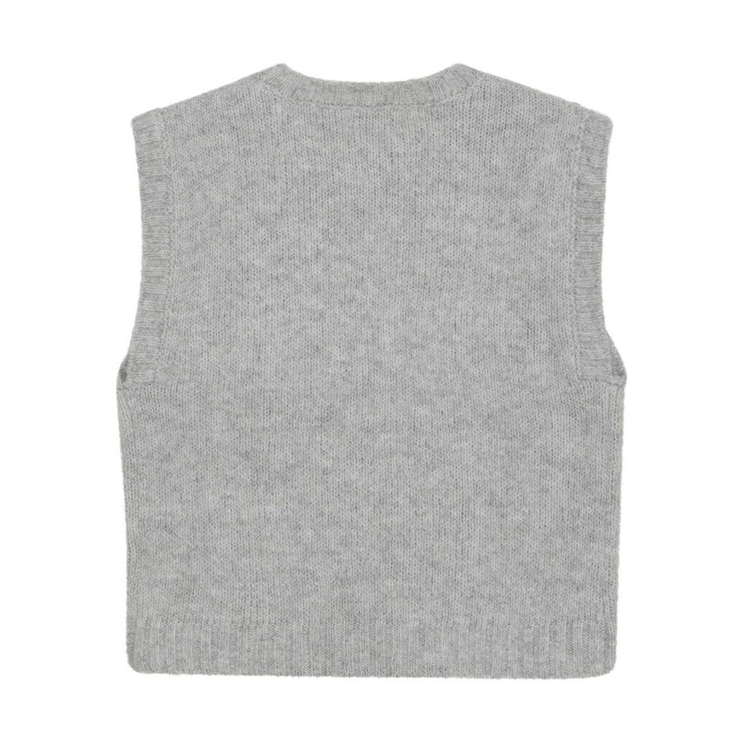 Creamie Girls Vest  823014-1231  Grey/Pink **