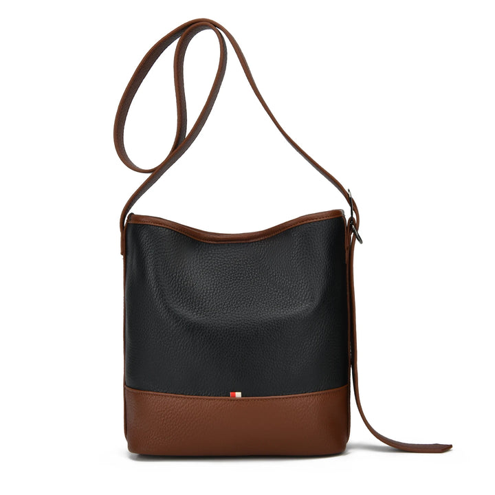 Colab Tea Bucket Crossbody Bag  7583W  Black