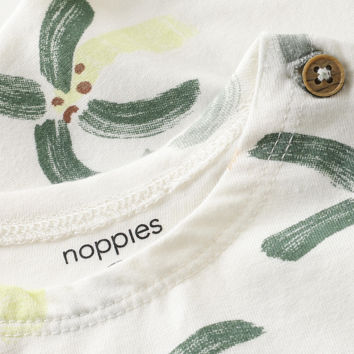 Noppies Baby Boy Short Sleeve Tee   6430013-1021   Egret