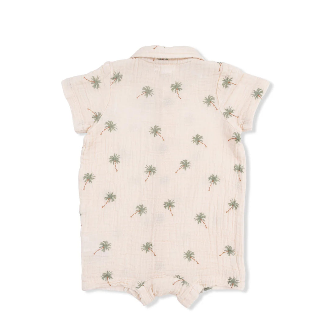 Angel Dear Baby Boys Polo Shortie   802-S26-PLM