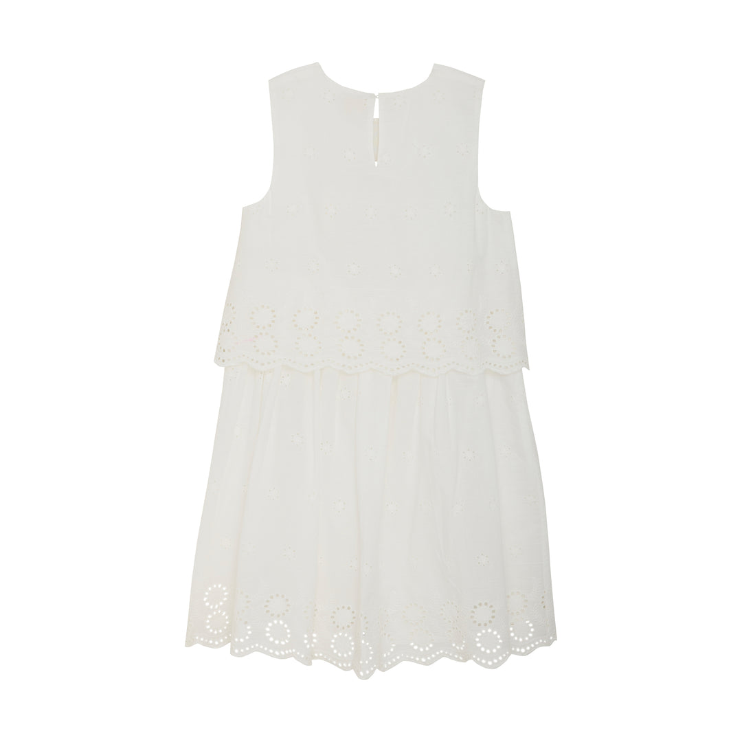 Creamie Girls Dress with Embroidery  822929-1103
