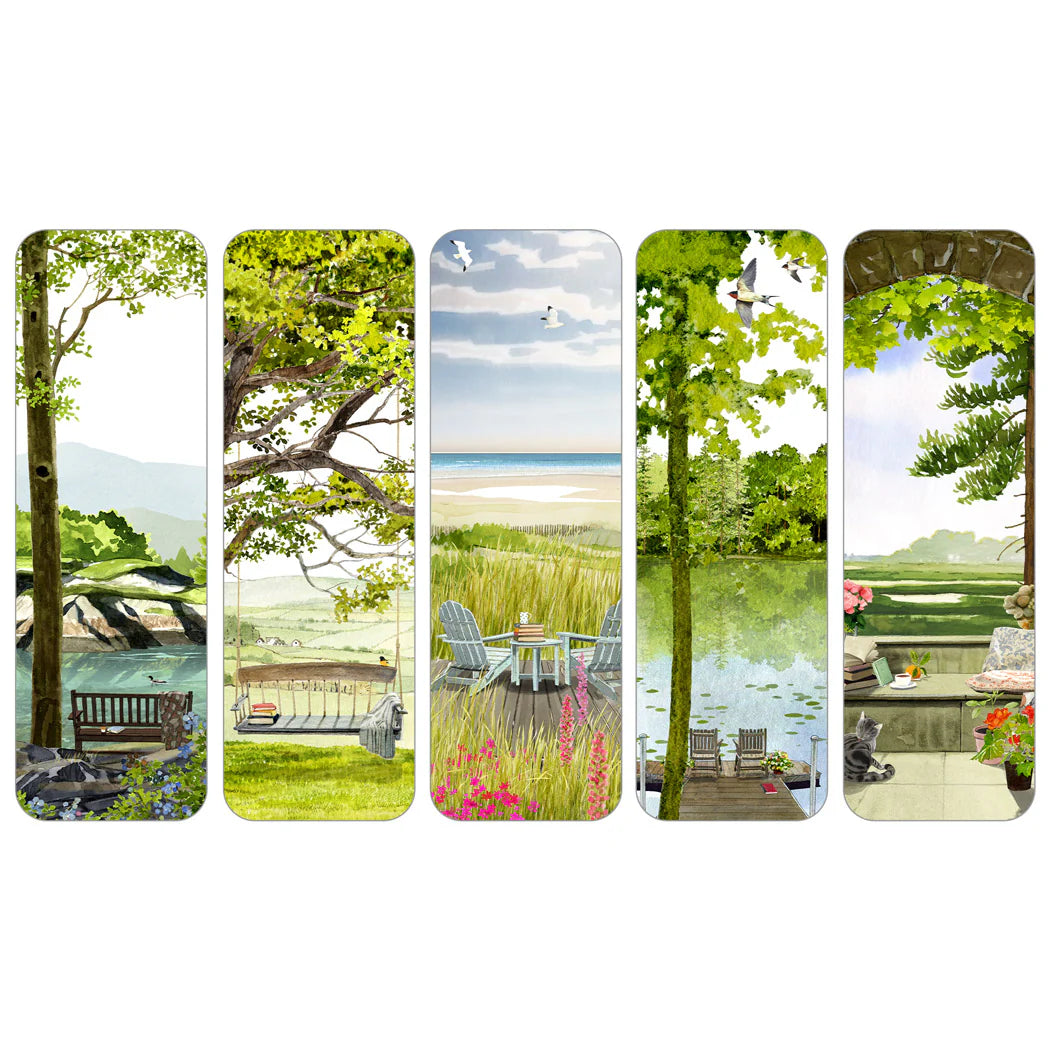 Felix Doolittle Bookmark Set/5 - Fresh Air Reading