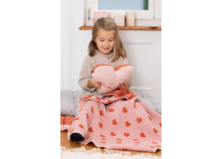 Fussenegger Juwel  Heart Shaped Cushion   827914XX Rose