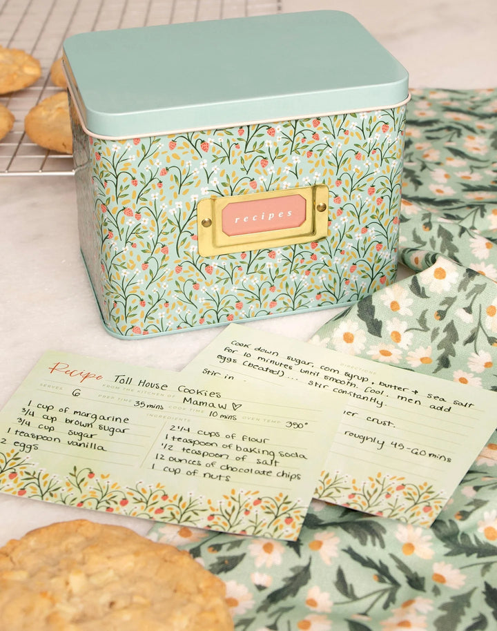 1Canoe2 Strawberry Meadow Recipe Box