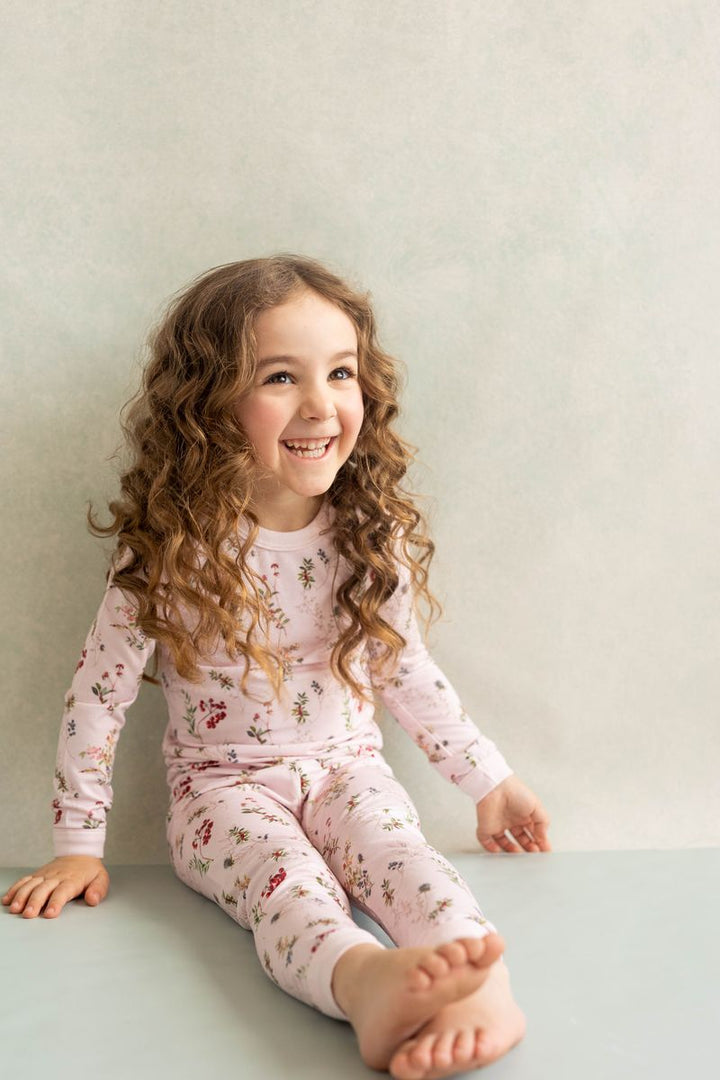 Coccoli Pyjama 2 Pce. Set     TLM5944-602   Pink Snow Berries **