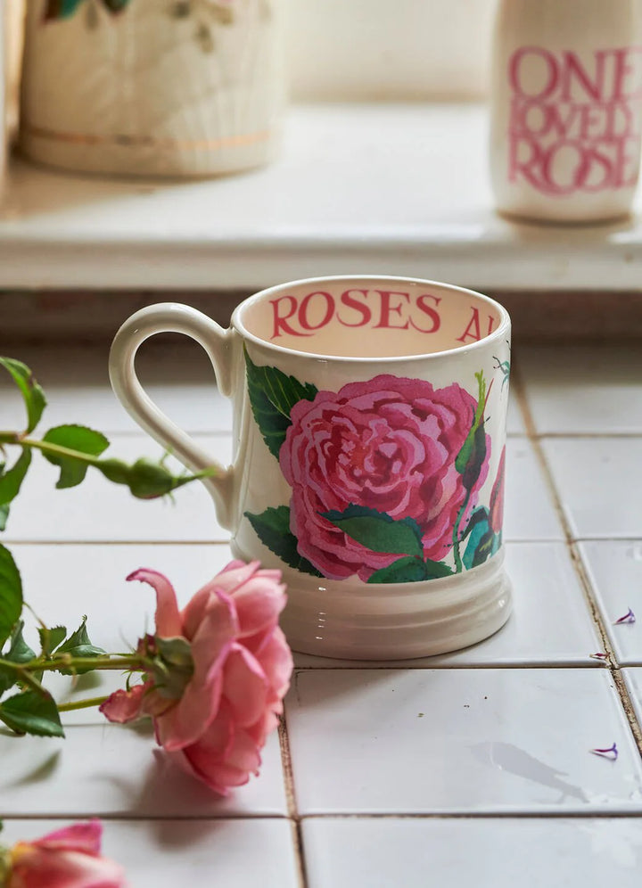 Emma Bridgewater  1/2 pt Mug Emma's Rose
