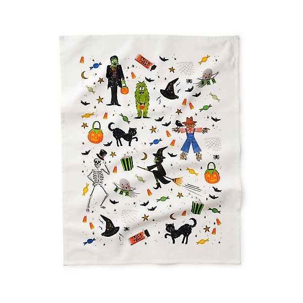 Halloween Parade Tea Towel TEA015