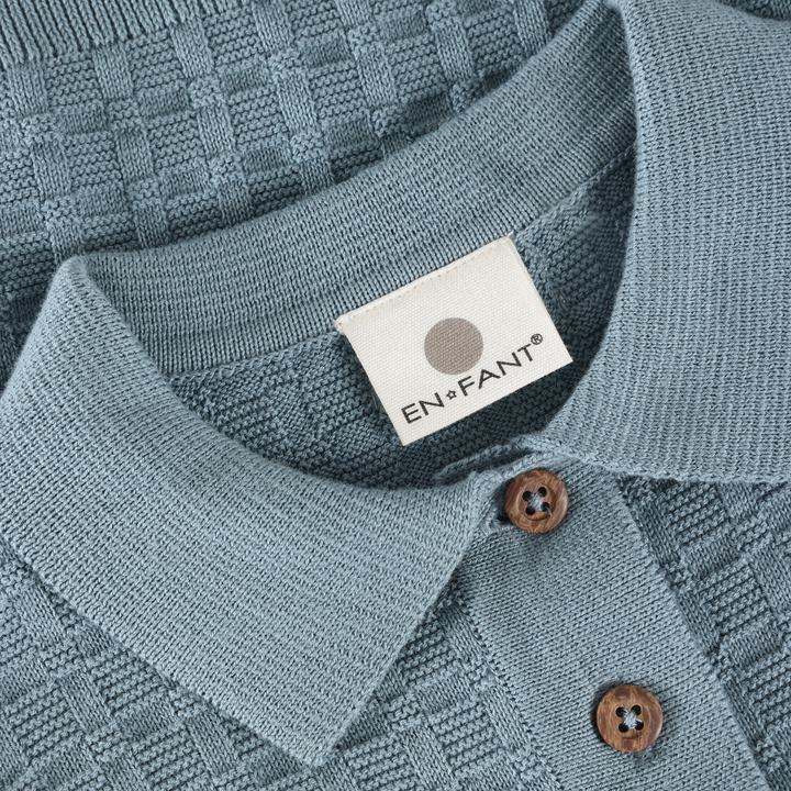 Enfant Boys Knit Polo   230620-7680