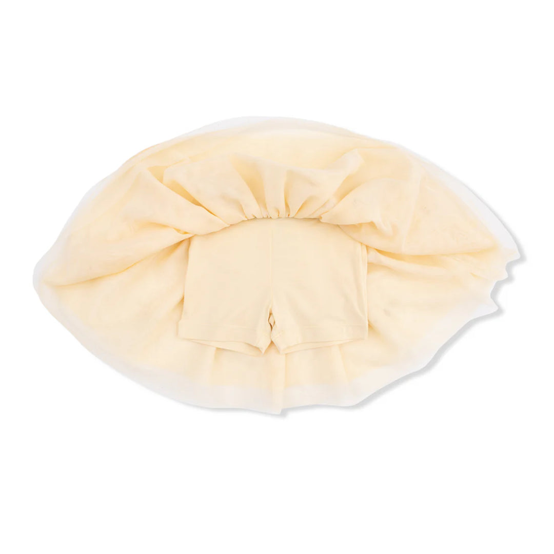 Angel Dear Girls Tulle Skirt   891-S26-DAT   Tutu Skirt With Bike Shorts
