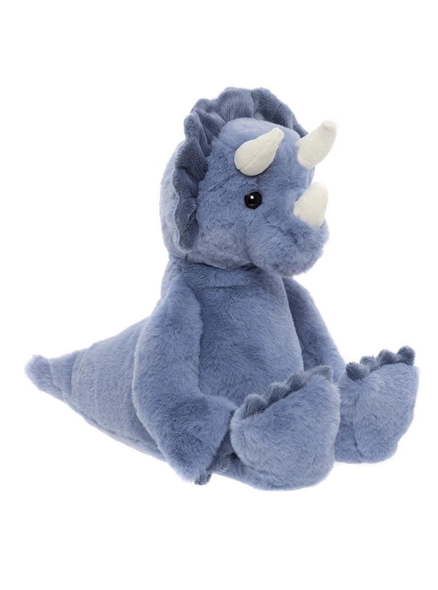 Charlie Bears Troy Triceratops  -  Denim Blue