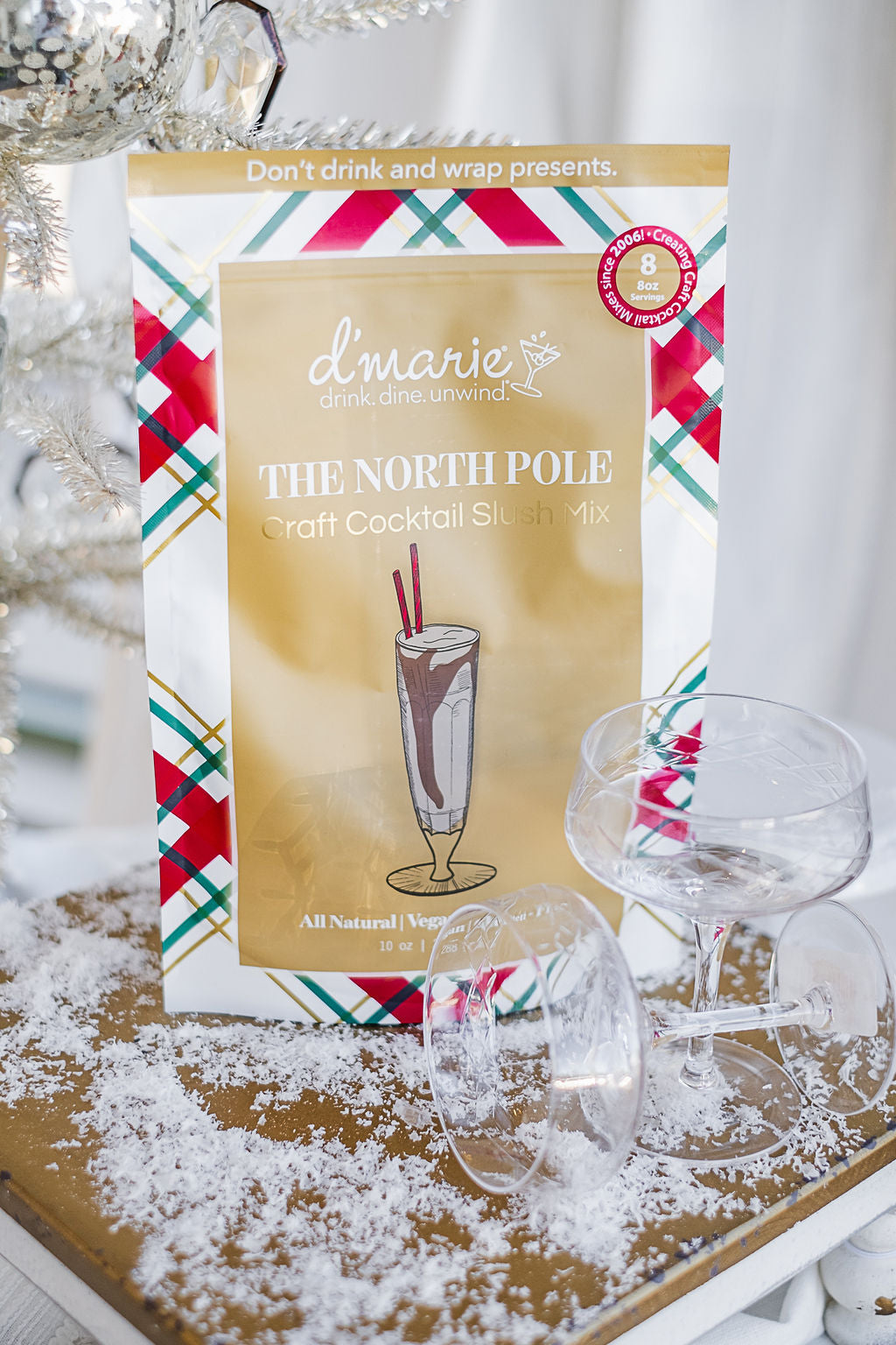 d'marie The North Pole Craft Cocktail Slush Mix