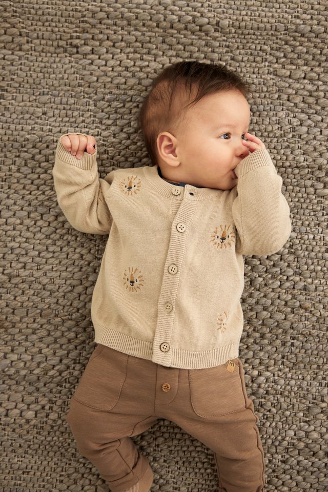 Minymo Baby Boy Knit Cardigan   114021-2306