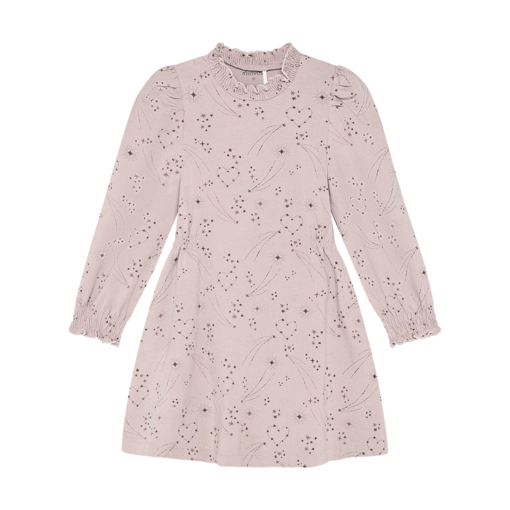 Minymo Girls Long Sleeve Dress   124559-6270
