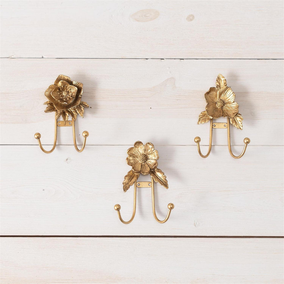 Audrey's Floral Wall Hooks 8T2681