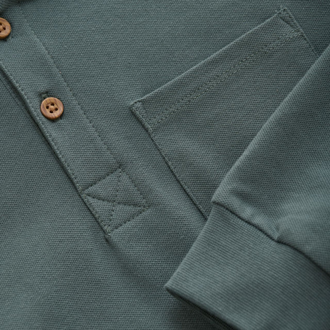 Enfant Boys Long Sleeve Polo   230563-9751