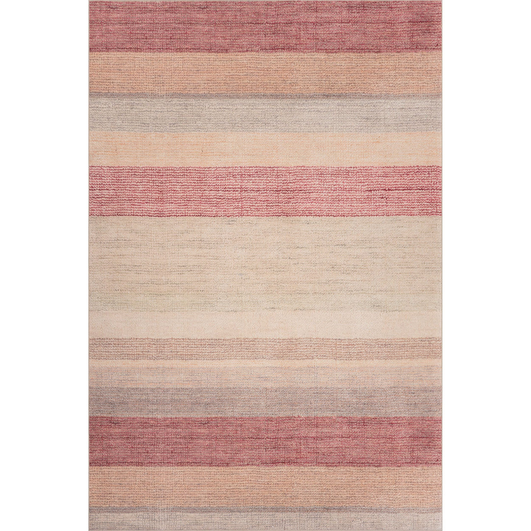 Noa Modern Striped Washable Rug