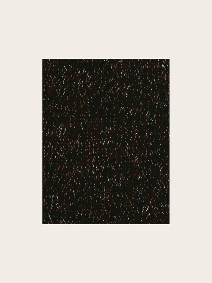 Fraas Knit Bias Cut Scarf with Glitter  667107-998 Caviar