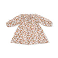 Angel DeAngel Dear Long Sleeve Ruffle Smocked Neck Dress + Bloomer   929-F25-PRC  Prairie Calico