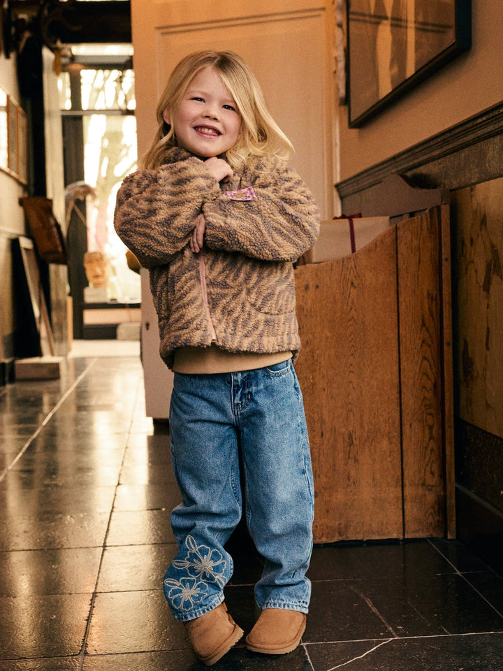 Daily Seven Girls Denim With Floral Detail   930489-7770