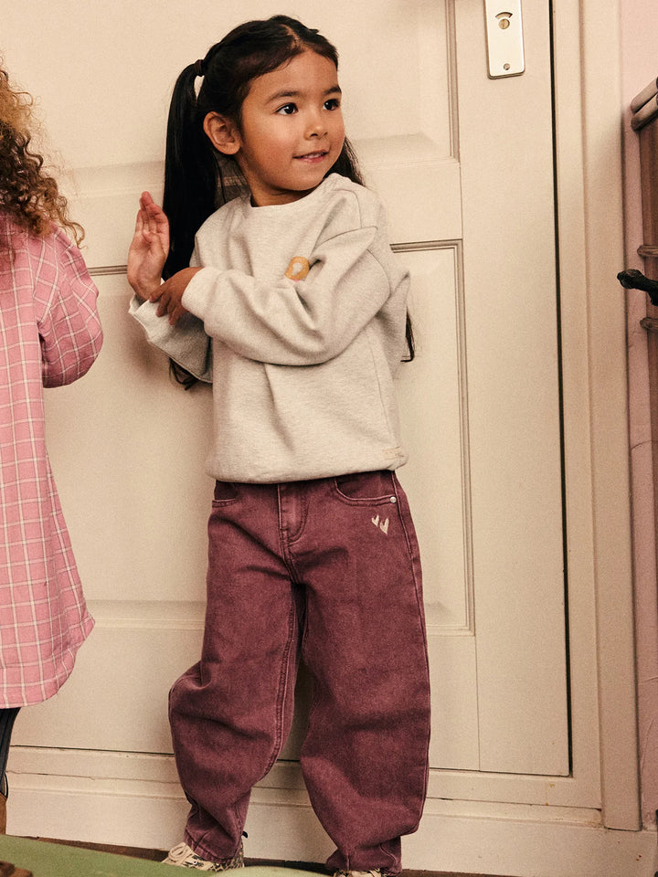 Daily 7 Girls Barrel Fit Denim Pants    930493-6639