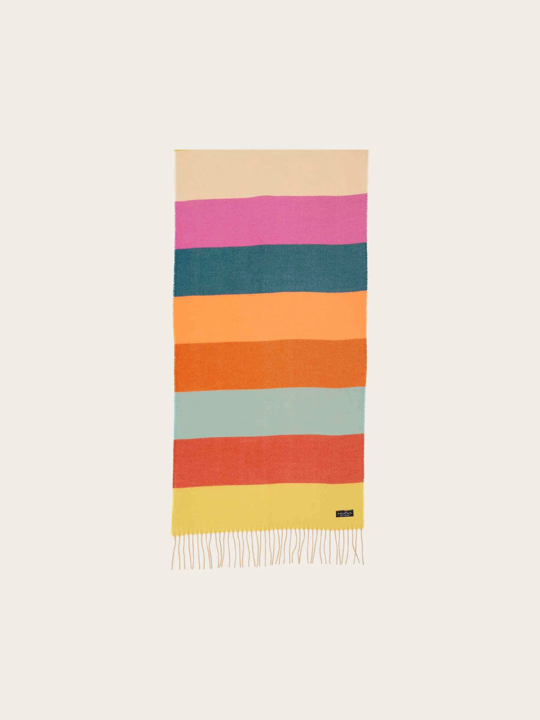 Fraas Striped Cashmink Scarf  620004-971  Multicolour