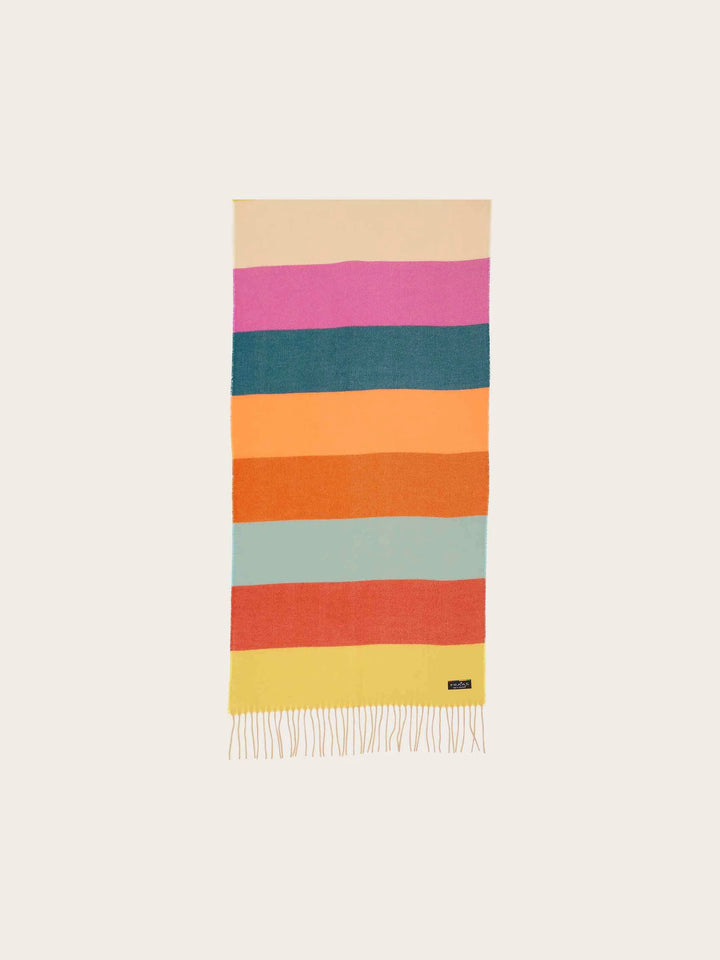 Fraas Striped Cashmink Scarf  620004-971  Multicolour