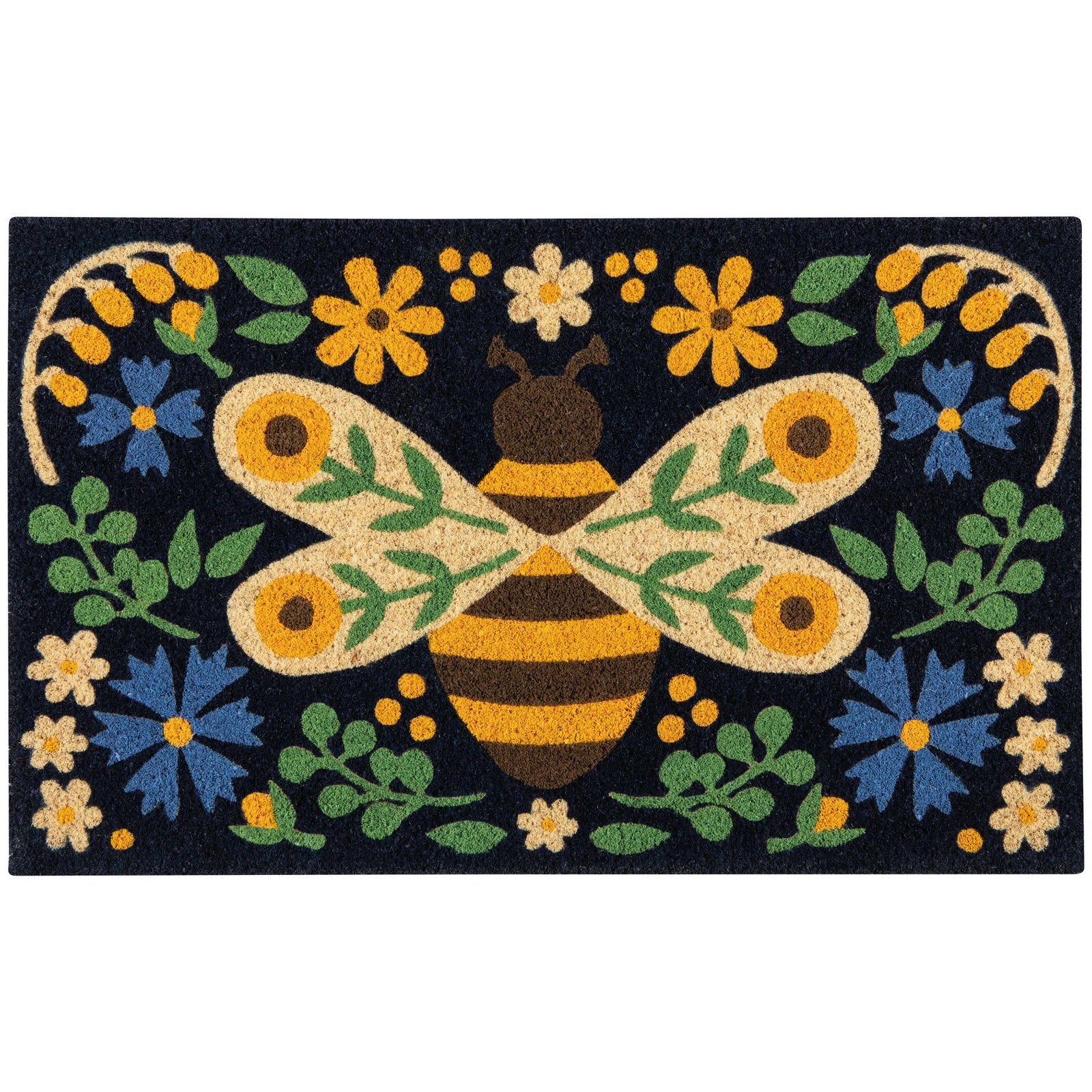 Danica Coir Doormat  NDM4167  Bee Garden