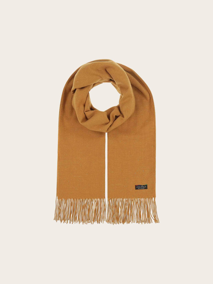 Fraas Cashmink Wrap with Delicate Glitter  623551-740 Bronze