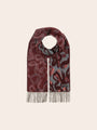 Fraas Cashmink Scarf with Abstract Pattern  625525-583 Rabbit