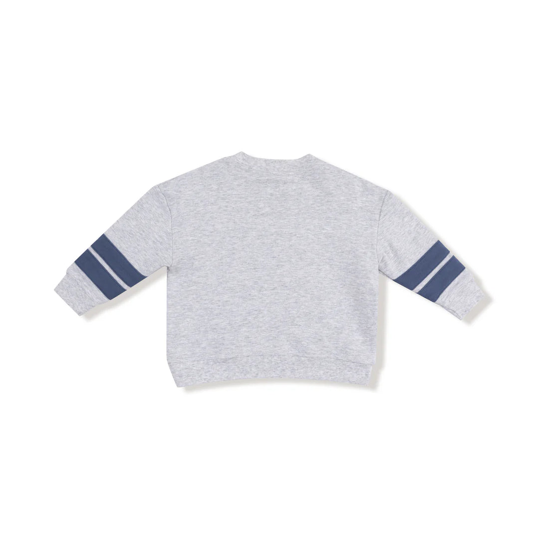 Angel Dear Baby Sport Sweatshirt   940A-F25-VLG   Light Heather Grey **