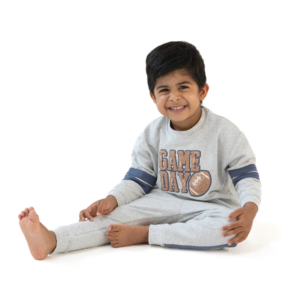Angel Dear Baby Sport Sweatshirt   940A-F25-VLG   Light Heather Grey **