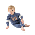 Angel Dear Baby French Terry Sport Sweatshirt   940A-F25-VNA  Varsity Navy
