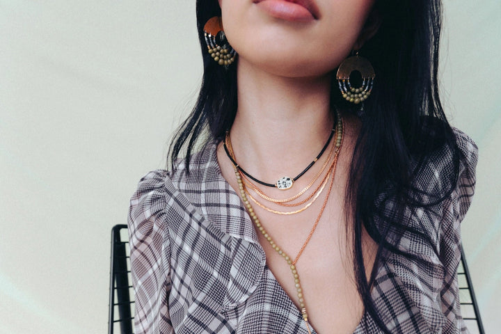 Hailey Gerrits Dalmation Necklace FW25N17
