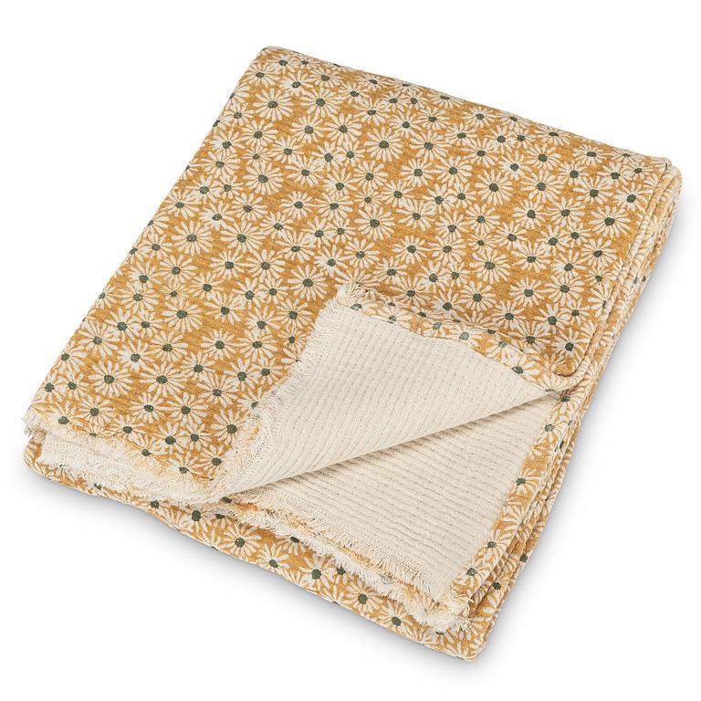 Abbott Erika Yellow Daisy Throw