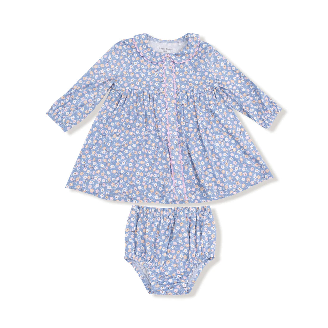Angel Dear Baby Jill Dress & Bloomer   964-F25-COC   Country Calico