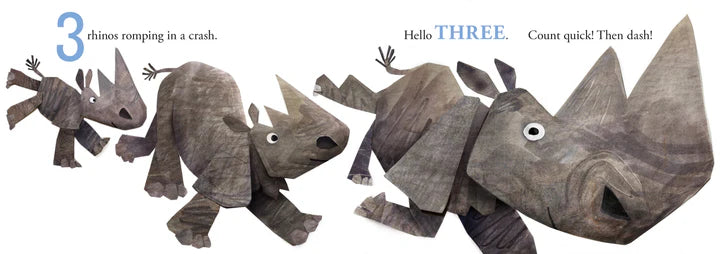 Hello Hello Numbers   by Brendan Wenzel