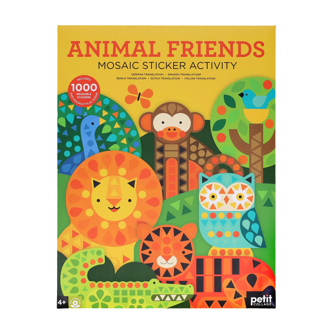 Animal Friends Mosaic Sticker Activity